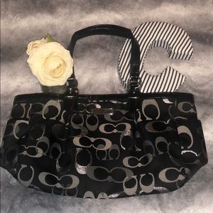 💥SALE💥Coach Gallery Optic Metallic Signature